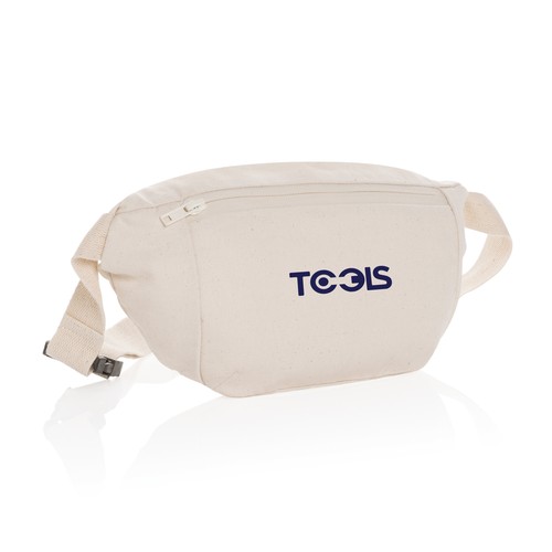 Impact AWARE™ 285gsm rcanvas hip bag undyed Impact AWARE™ 285gsm rcanvas hip bag undyed