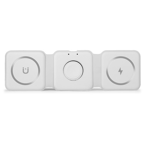 15W MAGNETIC WIRELESS CHARGER IN SOFT TOUCH PLASTIC