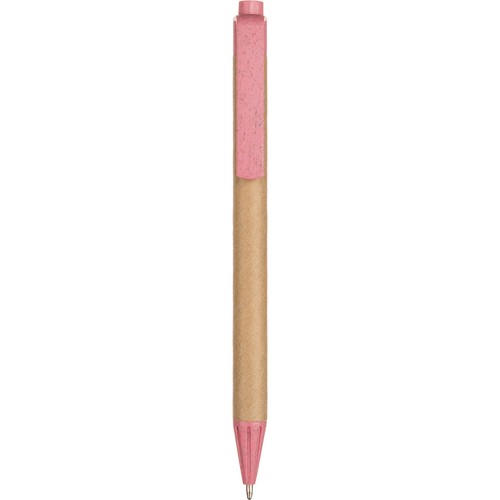 BALLPOINT PEN IN RECYCLED CARDBOARD AND WHEAT STRAW + ABS BALLPOINT PEN IN RECYCLED CARDBOARD AND WHEAT STRAW + ABS