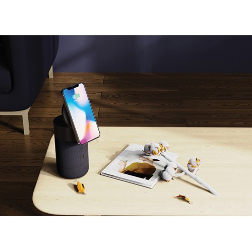 Enceinte 10W avec chargeur en rPET RCS Urban Vitamin Anaheim