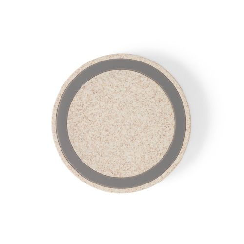 CUVIER. 5W draadloze oplader in ABS en strovezel