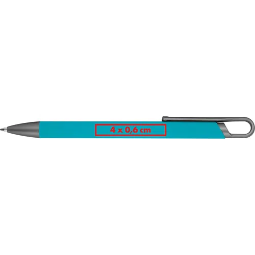 Semi gel pen van gerycled aluminium Semi gel pen van gerycled aluminium