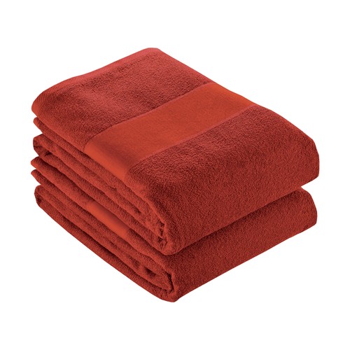 100% cotton (300 g/m2) terry towel with a matching polyester strip for printing 100% cotton (300 g/m2) terry towel with a matching polyester strip for printing