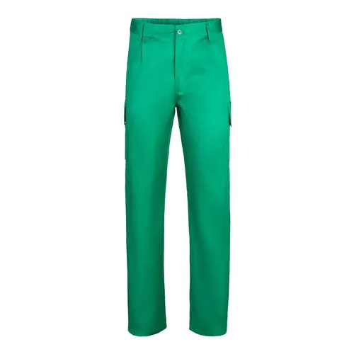 VL MABON. Pantalon sergé, multipoches (200g/m²), en coton (35%) et polyester (65%)