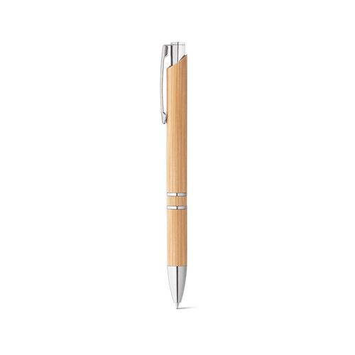 BETA BAMBOO. Bamboo ball pen with clip and metal trim BETA BAMBOO. Bamboo ball pen with clip and metal trim