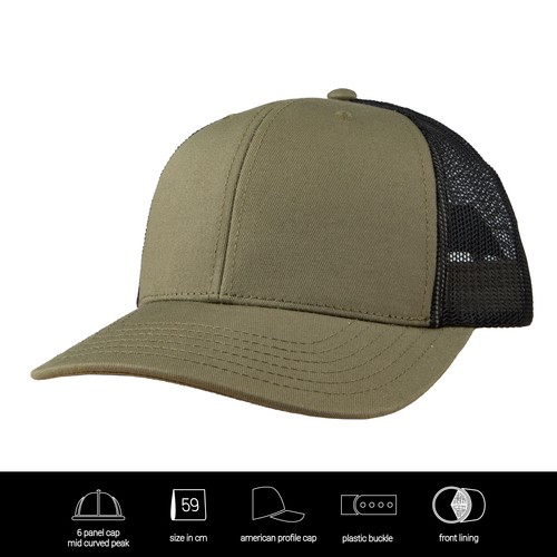 Exclusive Mid Visor Trucker Cap Exclusive Mid Visor Trucker Cap