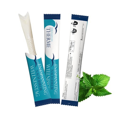 TeaStick - Herbes Rooibos-Menthe - Design Individuel TeaStick - Herbes Rooibos-Menthe - Design Individuel