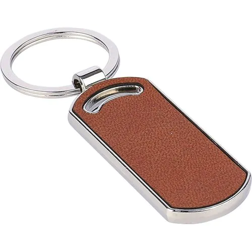 Gerecycled lederen sleutelhanger Jill