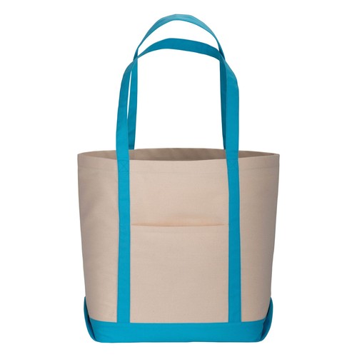 Bolsa con fuelle a la base de algodón natural