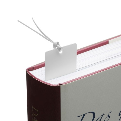 Bookmark with magnifier