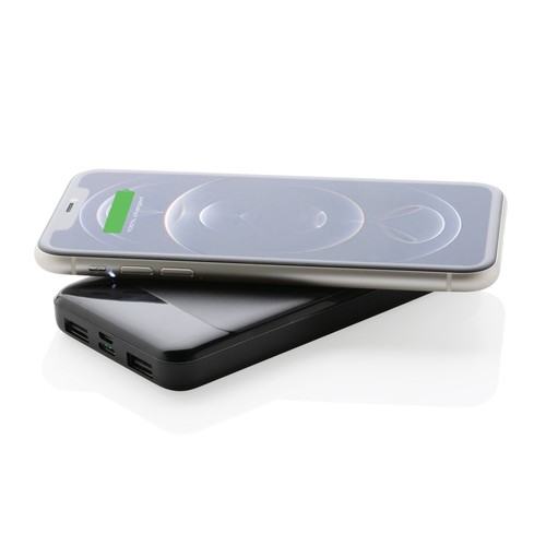 RCS standaard recycled plastic wireless powerbank RCS standaard recycled plastic wireless powerbank
