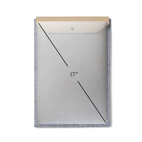 VINGA Albon GRS gerecycled vilt 17" laptophoes