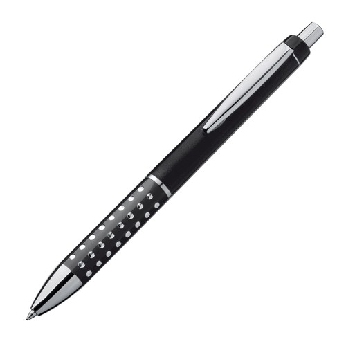 Kunststof pen met glimmend effekt Kunststof pen met glimmend effekt