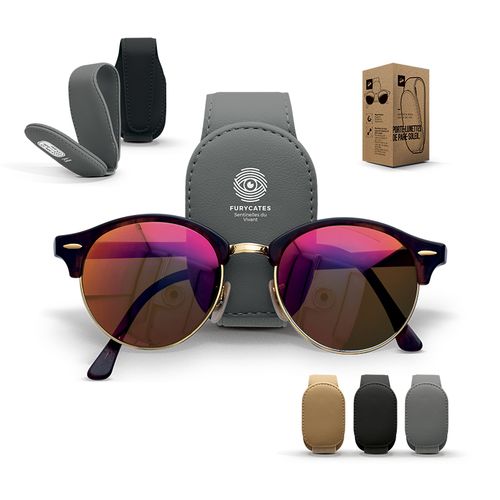 GLASSES HOLDER FOR SUN VISOR GLASSES HOLDER FOR SUN VISOR