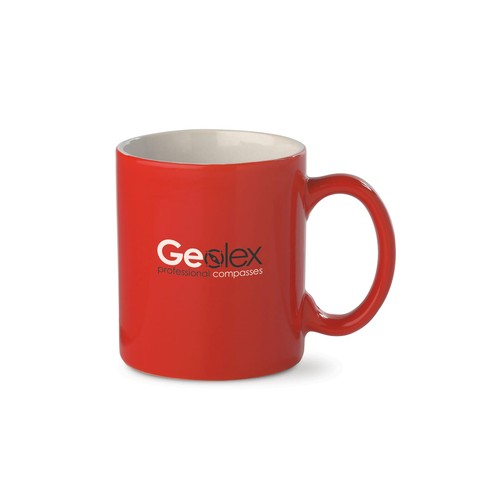 Mug Oslo rosso brillante 300ml Mug Oslo rosso brillante 300ml