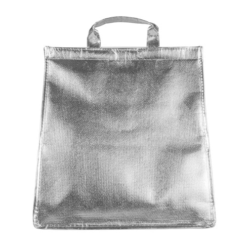 Borsa frigo porta torte/pizza in tnt laminato 110 g/m2, chiusura con velcro