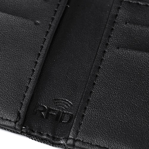 Wallet with melange finish and RFID security syste Donaldo Wallet with melange finish and RFID security syste Donaldo