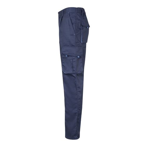 VL FIDES. Pantaloni elasticizzati bicolore con diverse tasche (240g/m²), in cotone (46%), EME (38%) e poliestere (16%) VL FIDES. Pantaloni elasticizzati bicolore con diverse tasche (240g/m²), in cotone (46%), EME (38%) e poliestere (16%)