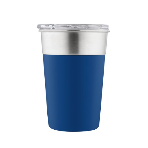Metmaxx® "SteelColourCupComplete" thermo mug blue