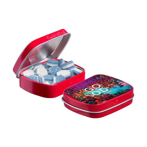 Mini boîte à charnière remplie de bonbons