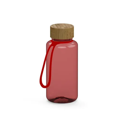 Gourde "Natural" transparente incl. attache, 0,7 l