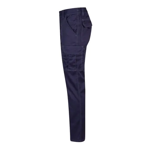 VL PAN. Multitaschen-Stretchhose (290 g/m²) aus Baumwolle (46 %), EME (38 %) und Polyester (16 %)