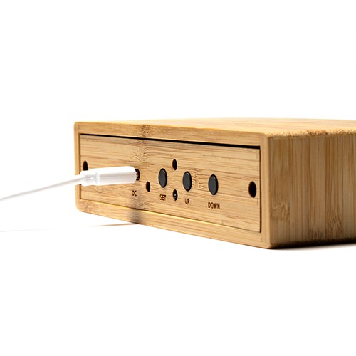 Orologio con caricatore wireless Polesine Orologio con caricatore wireless Polesine