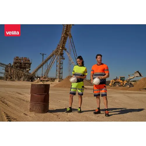 VL BRAHMA. T-shirt technique bicolore (140g/m²), en polyester (100%)
