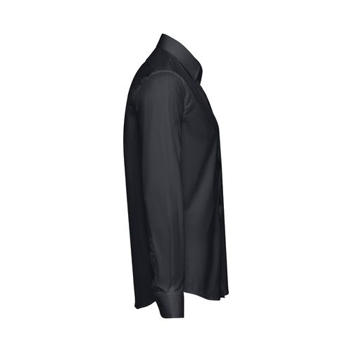 THC PARIS. Camicia da uomo in popeline a maniche lunghe THC PARIS. Camicia da uomo in popeline a maniche lunghe