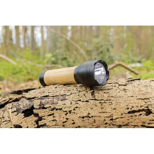 Lucid 1W RCS certified recycled plastic & bamboo torch Lucid 1W RCS certified recycled plastic & bamboo torch