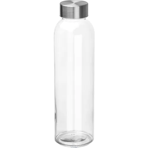 Borraccia colorata con tappo grigio