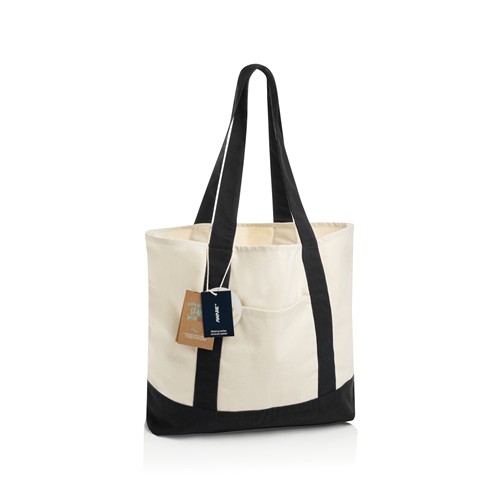 Sac cabas 350gsm en coton recyclé AWARE™ SHOP LOCAL Sac cabas 350gsm en coton recyclé AWARE™ SHOP LOCAL