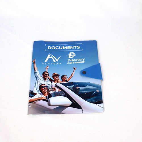 PORTA DOCUMENTOS PARA COCHE 190X230MM PERSONALIZABLE