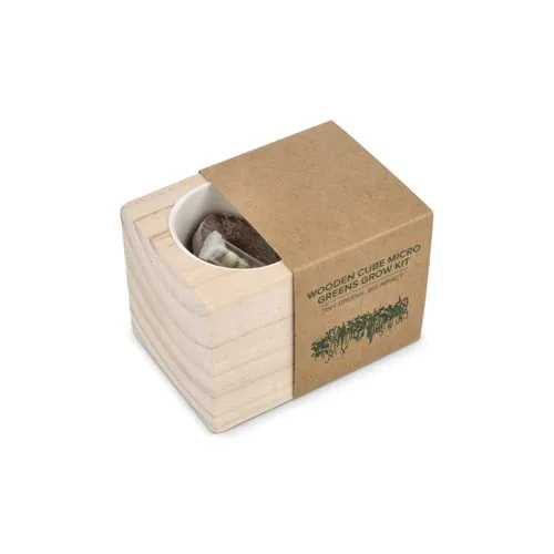 FSC Wooden Planter Set - Microgreens