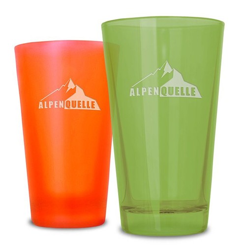 Shape G201 - Coloured promotional glasses with engraving