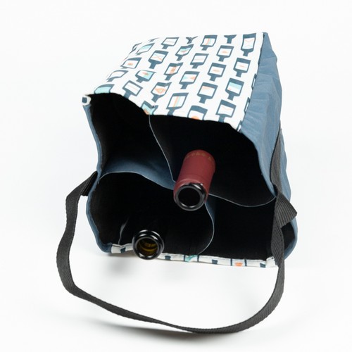 borsa portabottiglie