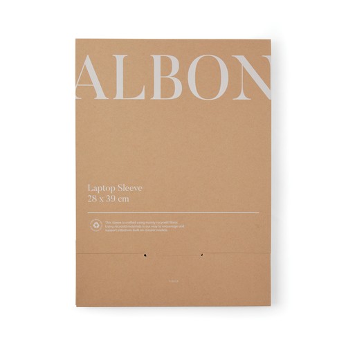 VINGA Albon GRS gerecycled vilt 17" laptophoes
