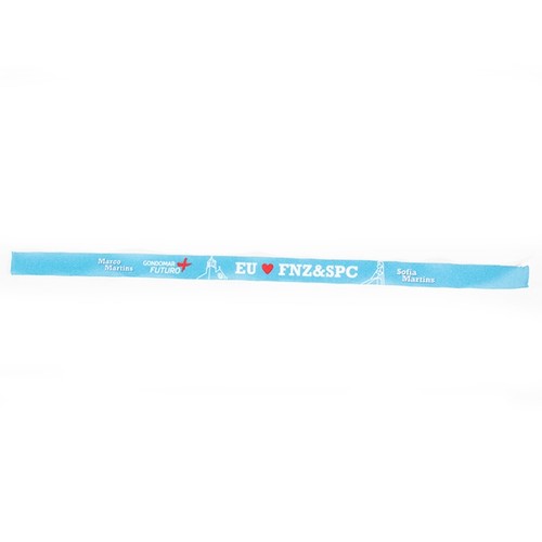 BONFIM TYPE WRIST STRAP IN CUSTOMIZABLE RPET BONFIM TYPE WRIST STRAP IN CUSTOMIZABLE RPET