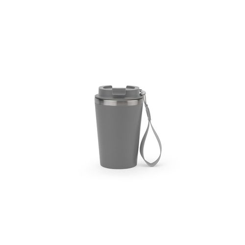 SPITZ. Stainless steel travel cup (90% rSS) with double wall and matt finish 460 mL SPITZ. Stainless steel travel cup (90% rSS) with double wall and matt finish 460 mL