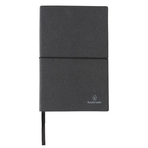 A5 GRS recycled leather notebook