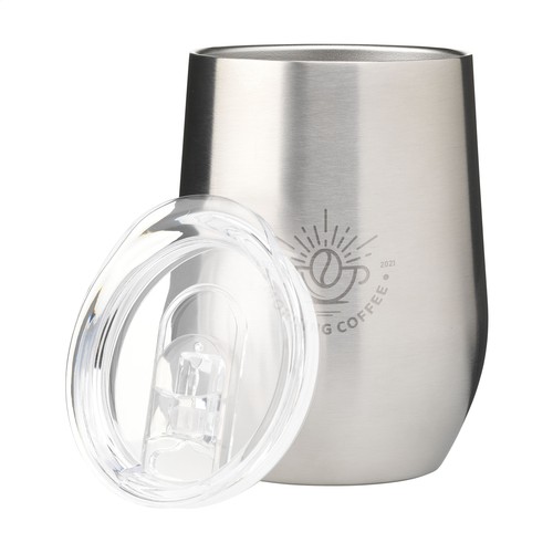 Huevo RCS Recycled Steel Cup 350 ml thermo cup Huevo RCS Recycled Steel Cup 350 ml thermo cup