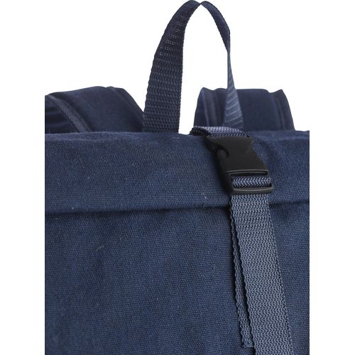 Gerecyclede polycotton (330 gsm) roll-top rugzak Thaddeus