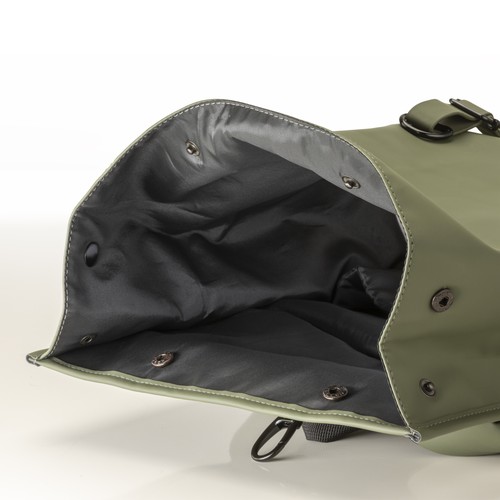 Recycled water-resistant Soft PU (15") backpack Recycled water-resistant Soft PU (15") backpack