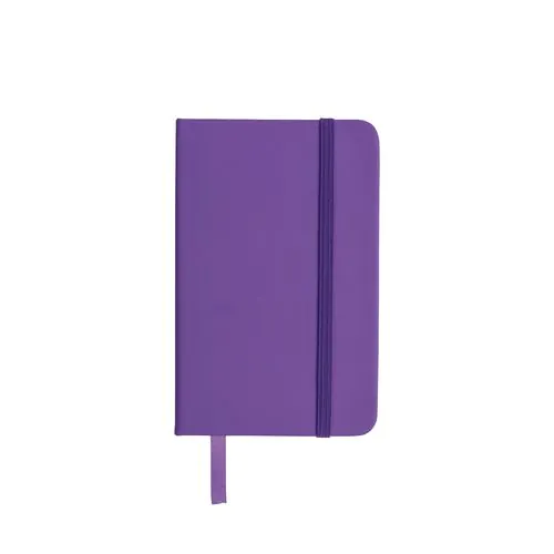 Bloc-notes avec couverture PU et élastique pour fermeture