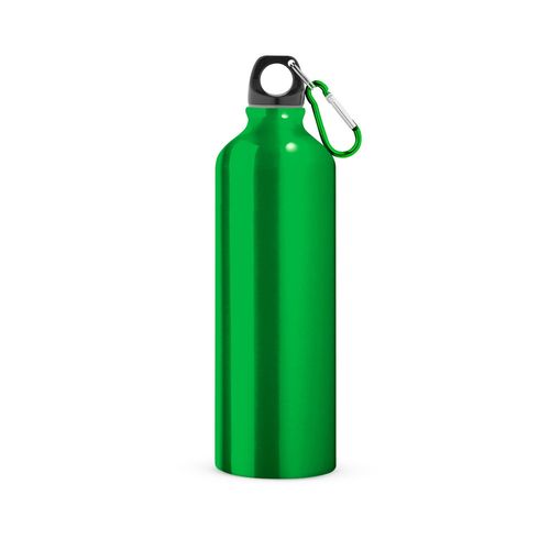 LANDSCAPE L. Aluminium sportfles met karabijnhaak 800 mL