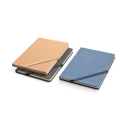 HUXLEY. Block notes A5 con copertina rigida, realizzato in carta resistente all'acqua