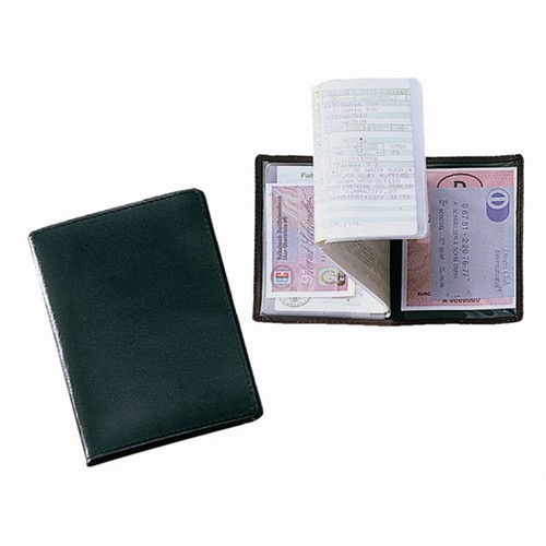CreativDesign® Identity card holder "LefastoffGebugt" black