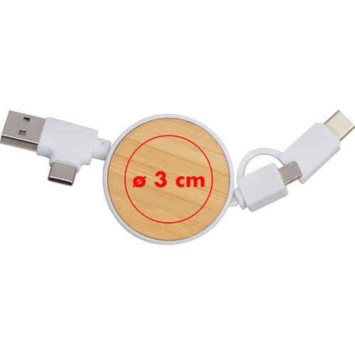 Bamboo charging cable Groningen