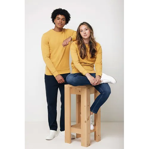 Sweater à col rond en coton recyclé IQONIQ Zion