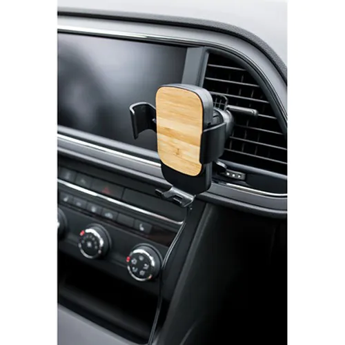 Gravity mobile phone holder for car, wireless charger 15W | Amberle